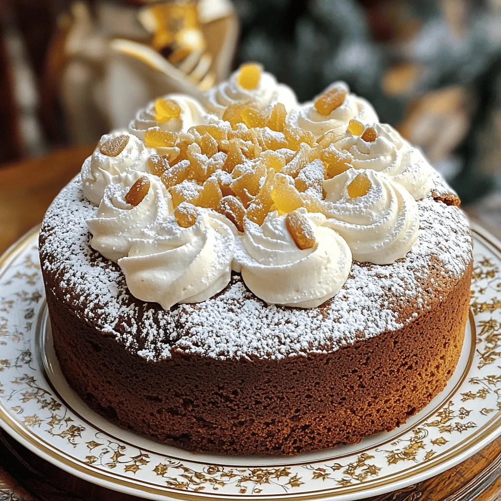 The heart of a great gingerbread cake lies in its ingredients. You need to know what makes it special. The basic ingredients for a gingerbread cake include flour, sugar, butter, eggs, molasses, and buttermilk. Each of these adds a key element to the cake. Flour gives structure, while sugar adds sweetness. Butter keeps the cake moist, and eggs act as a binder.