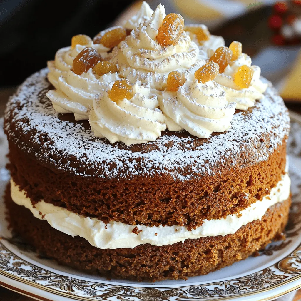 Gingerbread Cake Delightful Holiday Baking Recipe