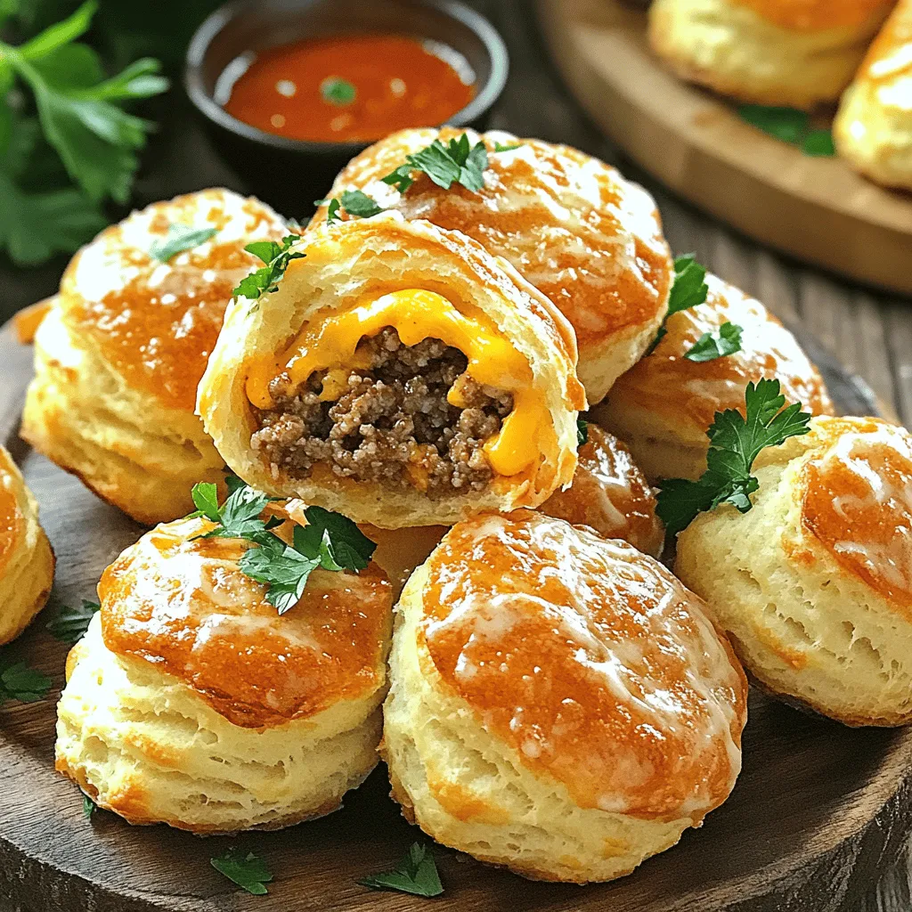 To make Irresistible Garlic Parmesan Cheeseburger Bombs, you need some simple ingredients. Here’s what you will need: