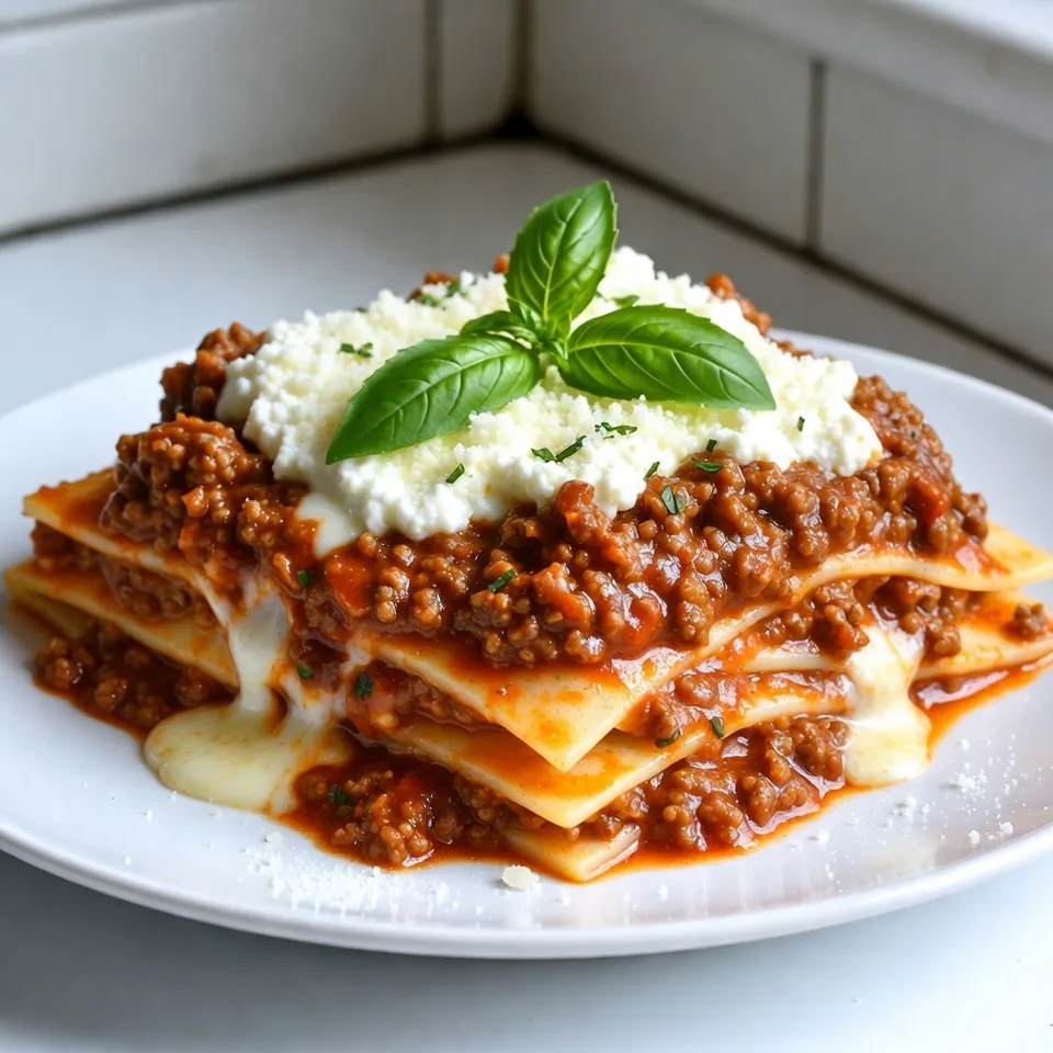 Classic Homemade Lasagna Flavorful Family Dish