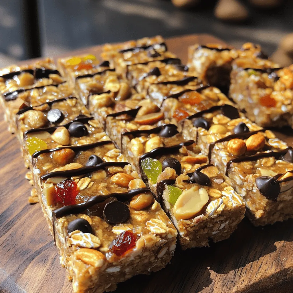 Homemade Granola Bars Easy and Healthy Recipe