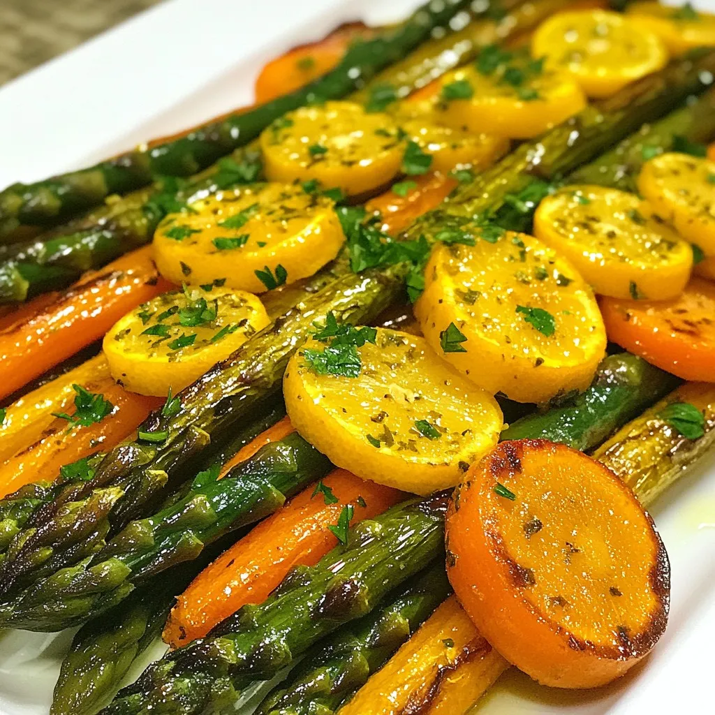 Roasted Asparagus and Carrots Nourishing Side Dish