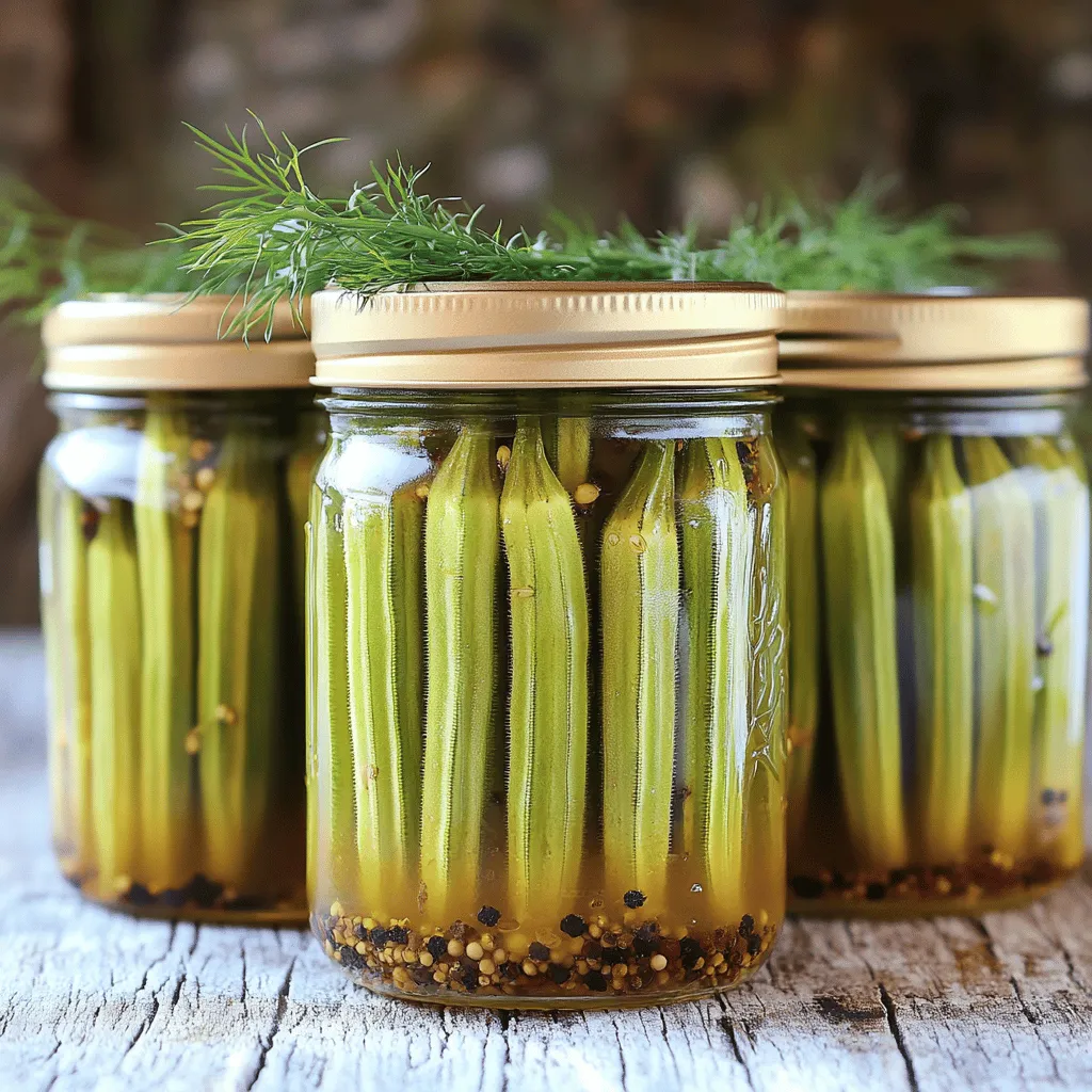 Pickled Okra Southern Style Delicious and Easy Recipe