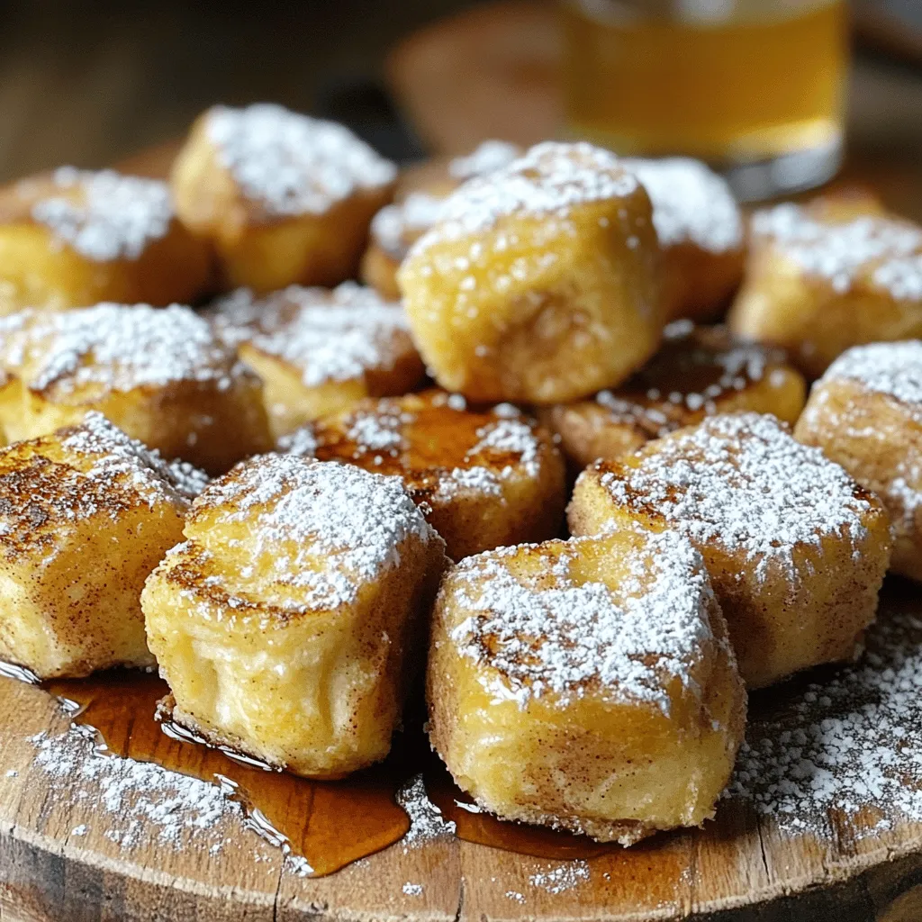 Cinnamon Roll French Toast Bites Easy and Flavorful Treat