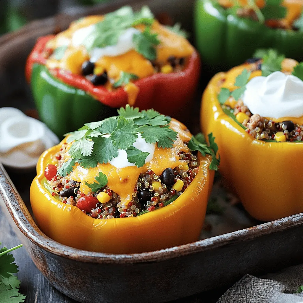 Taco Stuffed Bell Peppers Flavorful and Easy Meal