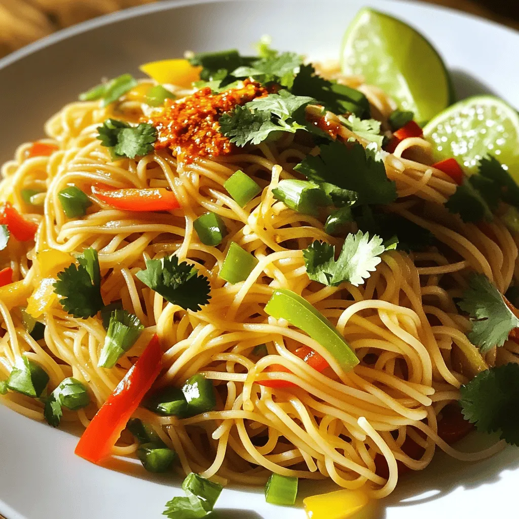Chili Garlic Noodles Flavorful and Quick Dinner Option