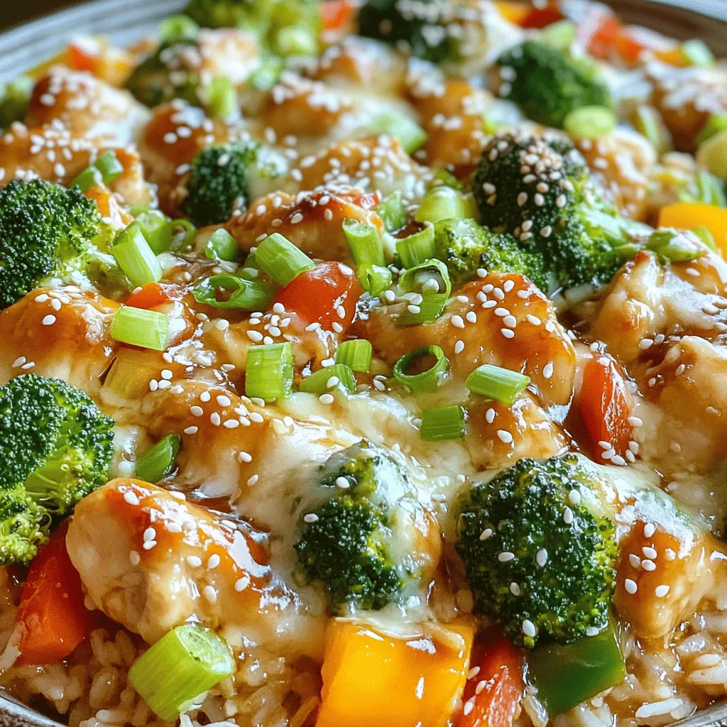 Teriyaki Chicken and Rice Casserole Flavor Boost
