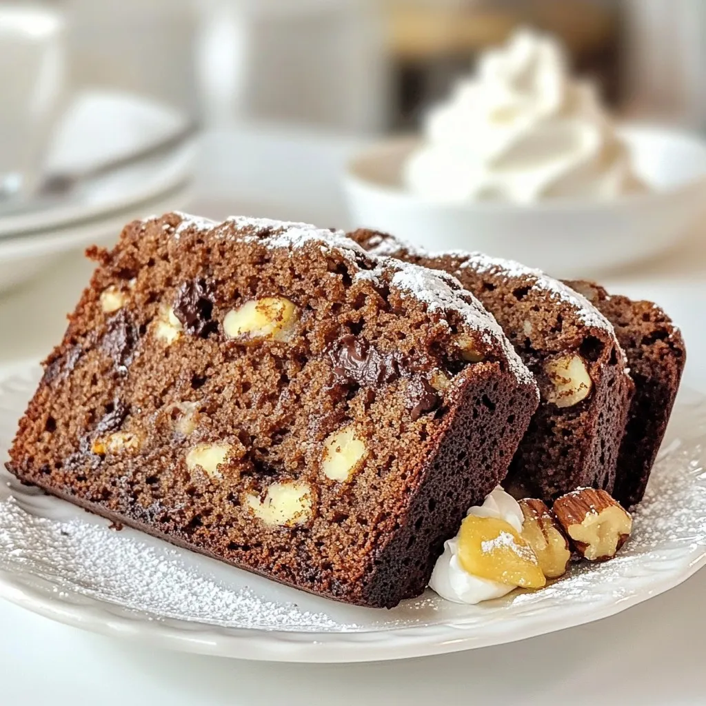 Chocolate Espresso Banana Bread Irresistible Delight