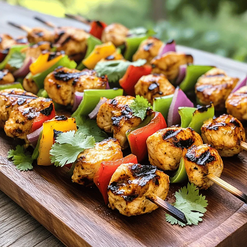 Zesty Lime Chicken Skewers Flavorful Summer Treat