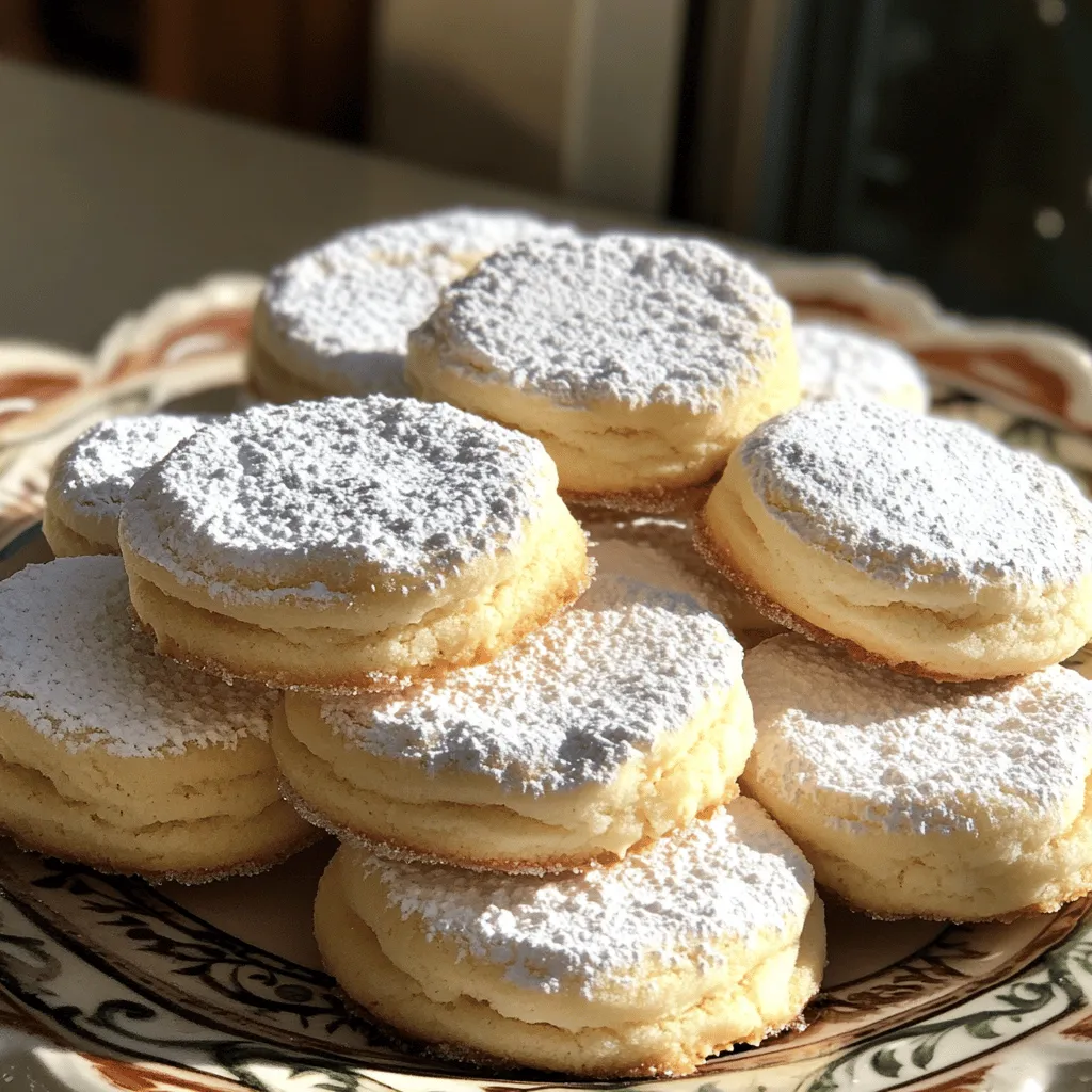 To make soft sugar cookies, you need simple ingredients. First, let