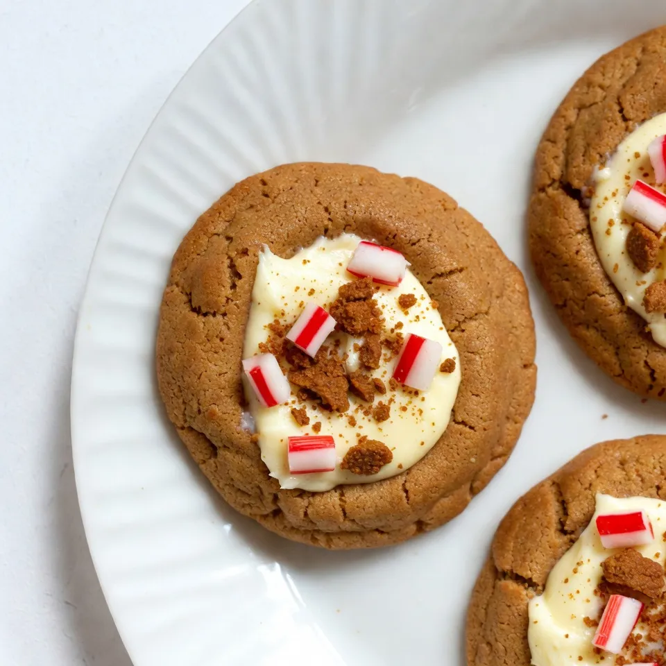 Gingerbread Cheesecake Cookies Delightful Holiday Treat
