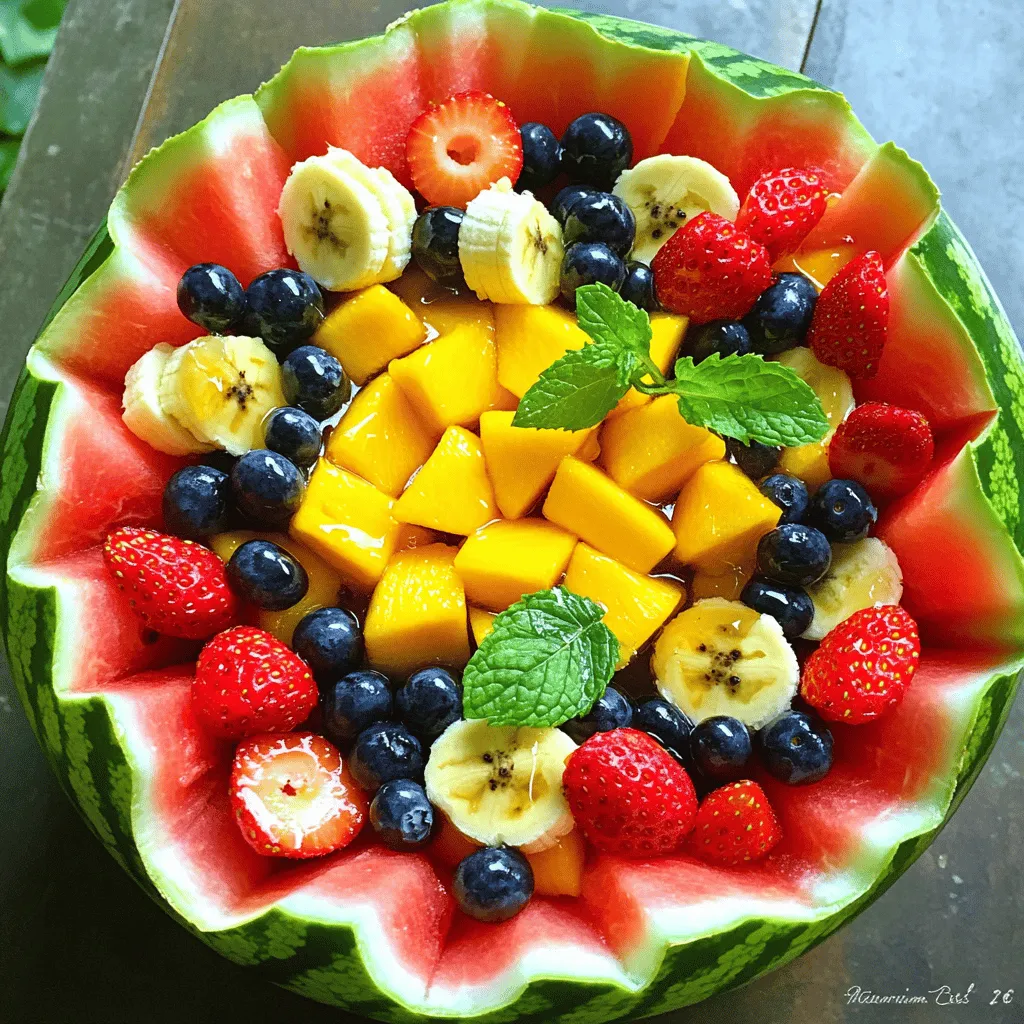 Summer Fruit Salad Refreshing and Flavorful Delight