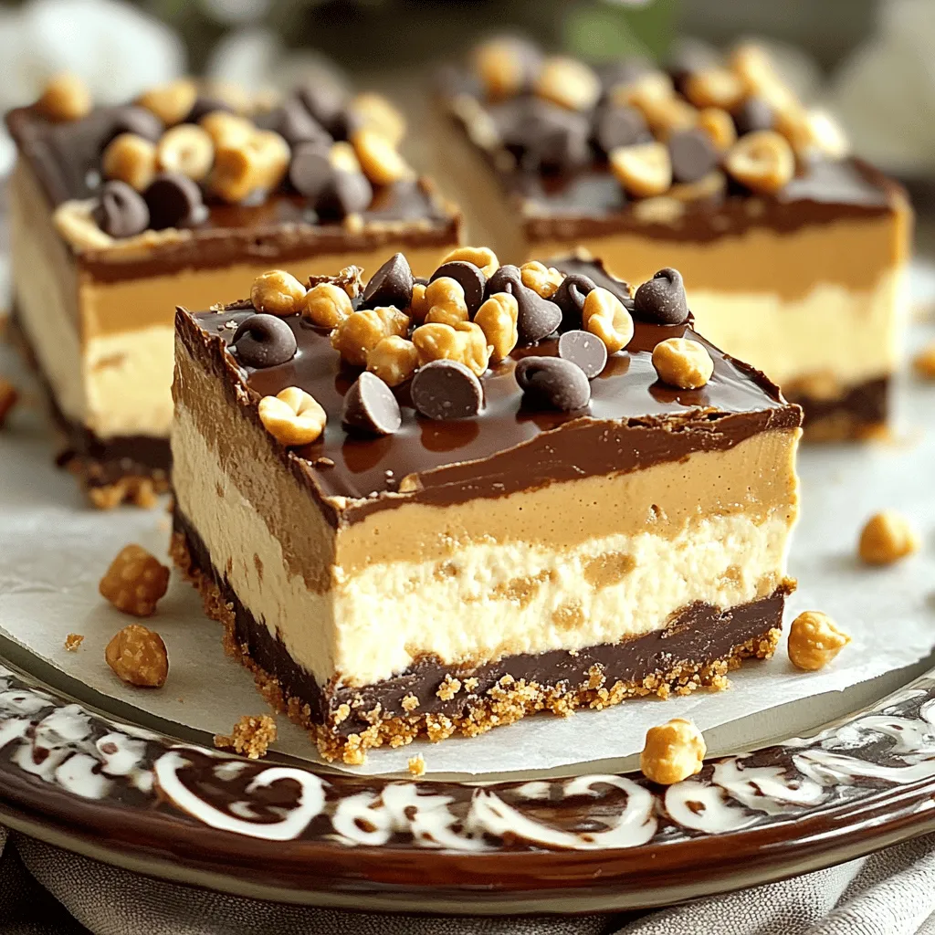 No-Bake Buckeye Cheesecake Bar Simple and Tasty Treat
