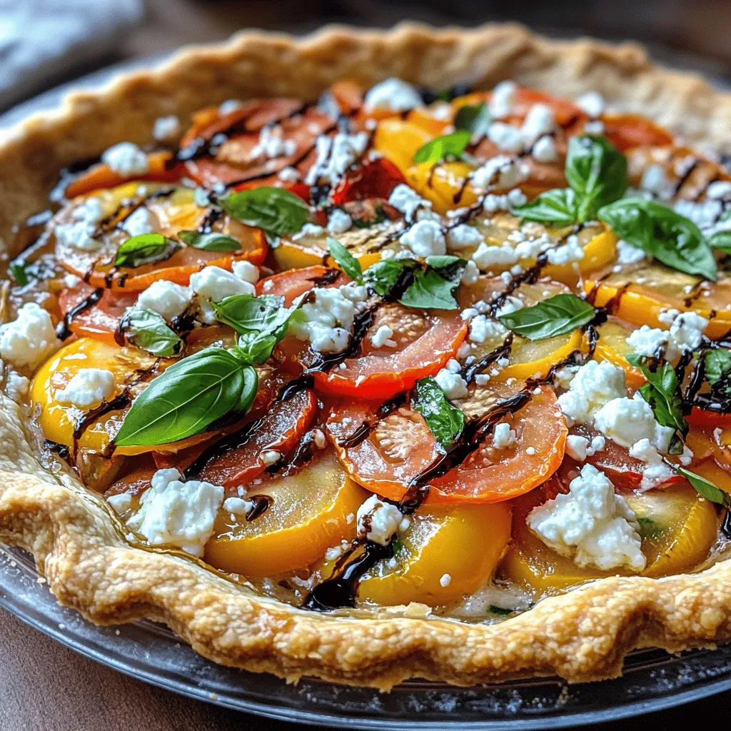 Fresh Tomato Pie Flavorful and Easy Recipe Guide