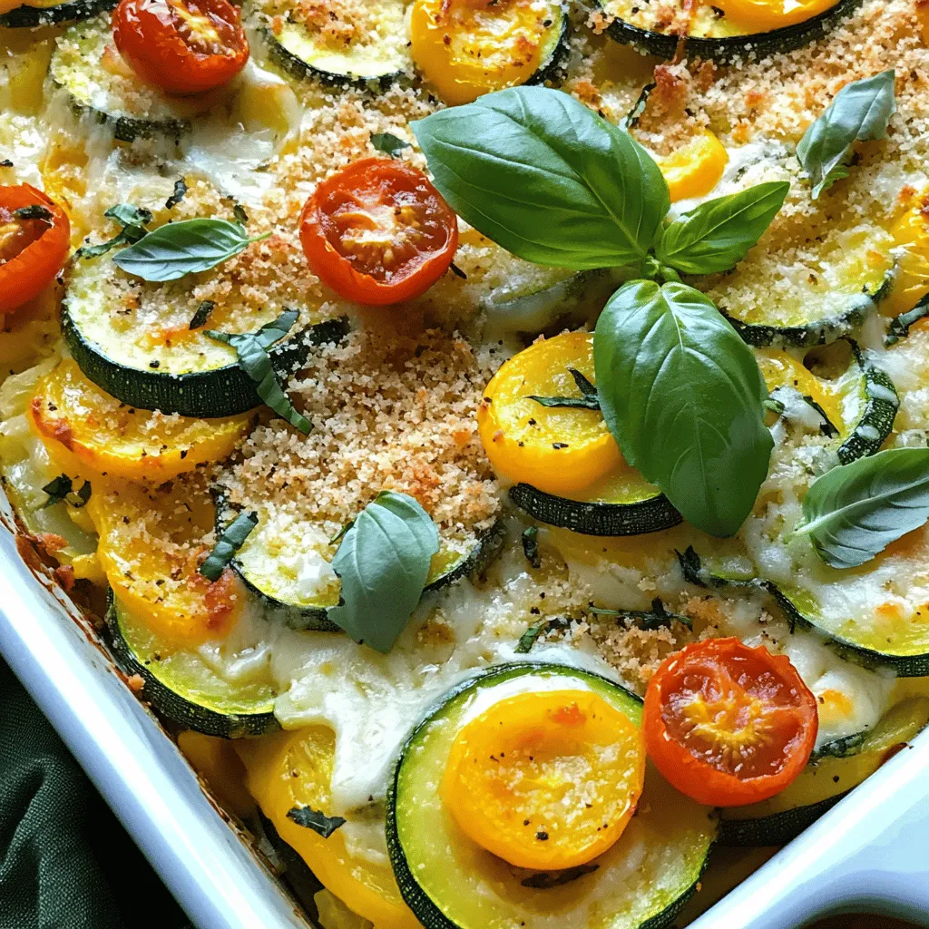 Zucchini Squash Casserole Healthy and Savory Delight