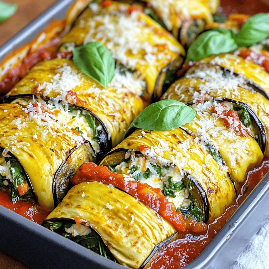 Healthy Eggplant Rollatini Flavorful and Nutritious Dish