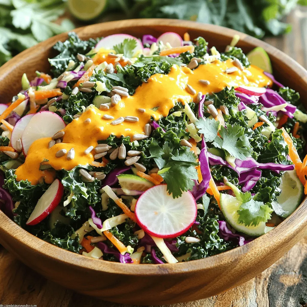 Zesty Citrus Kale Slaw Vibrant and Crunchy Delight
