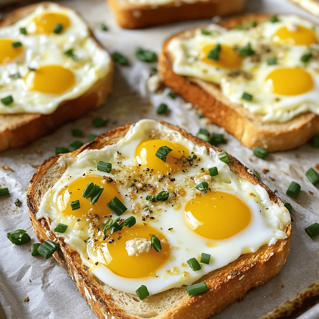 Cheesy Baked Egg Toast Simple and Tasty Recipe