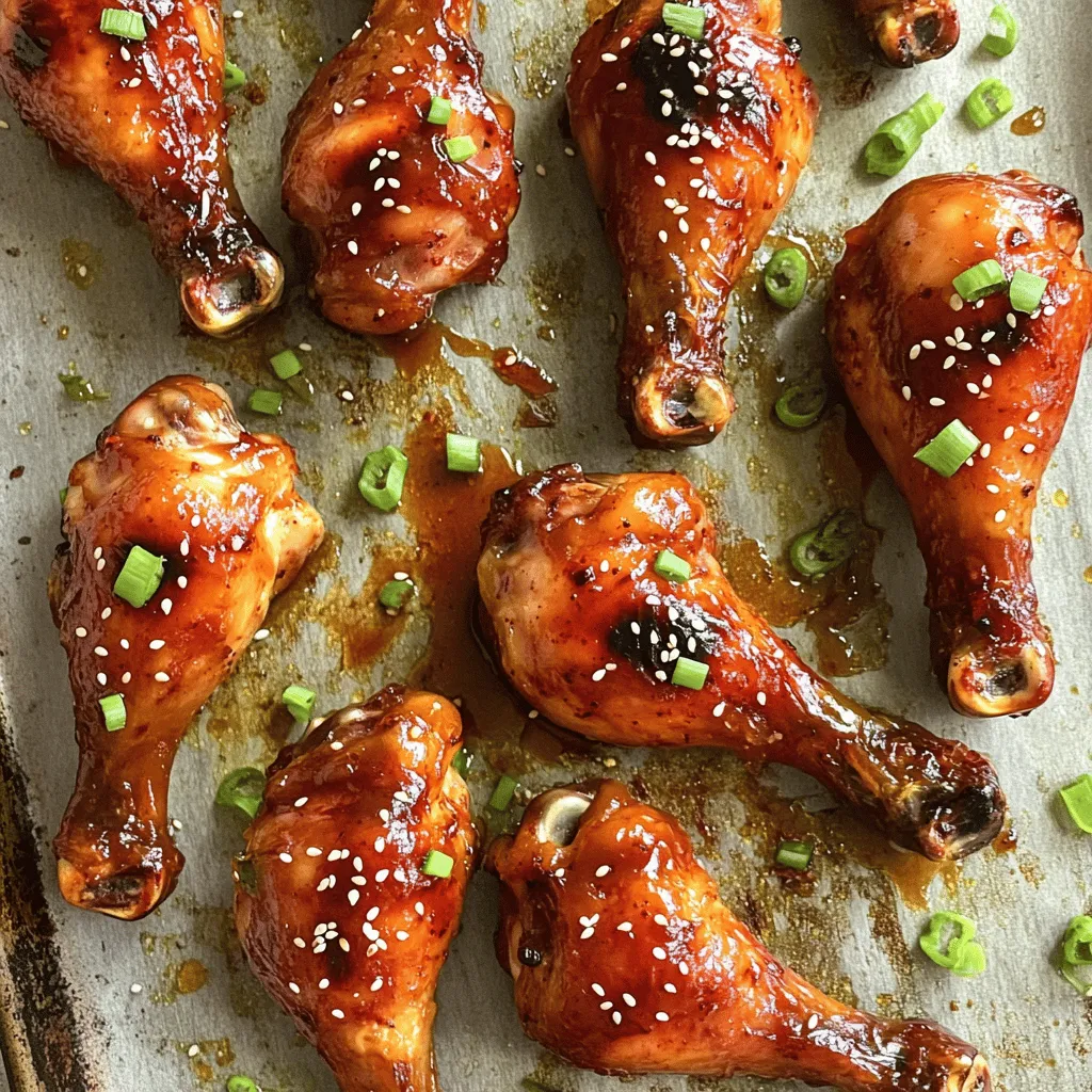 Sweet and Spicy Chicken Drumsticks Easy Dinner Recipe
