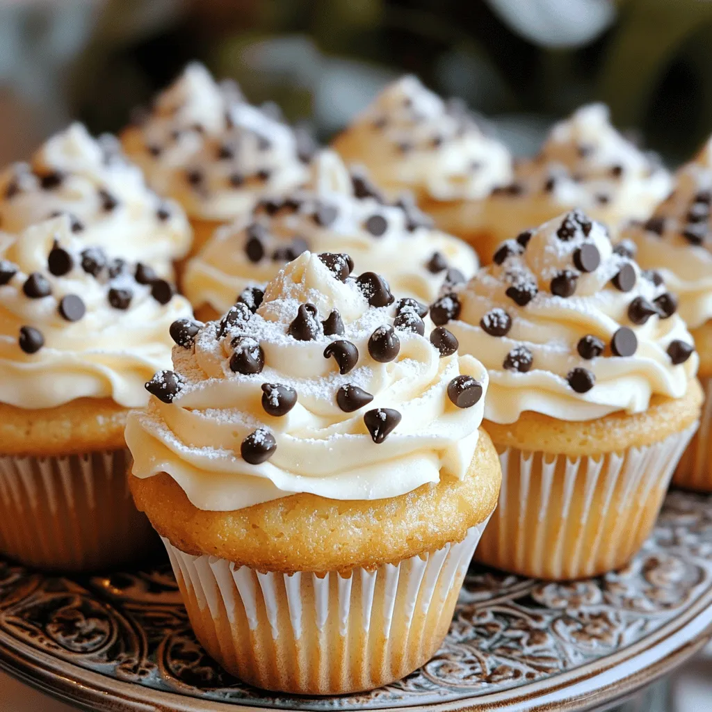 Cannoli Cupcakes Delightful and Easy to Make Recipe