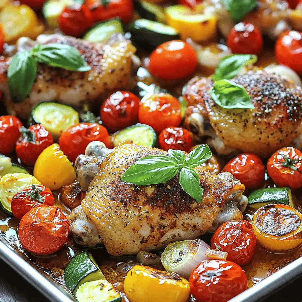 Tuscan Garlic Chicken Sheet Pan Delightful Dinner