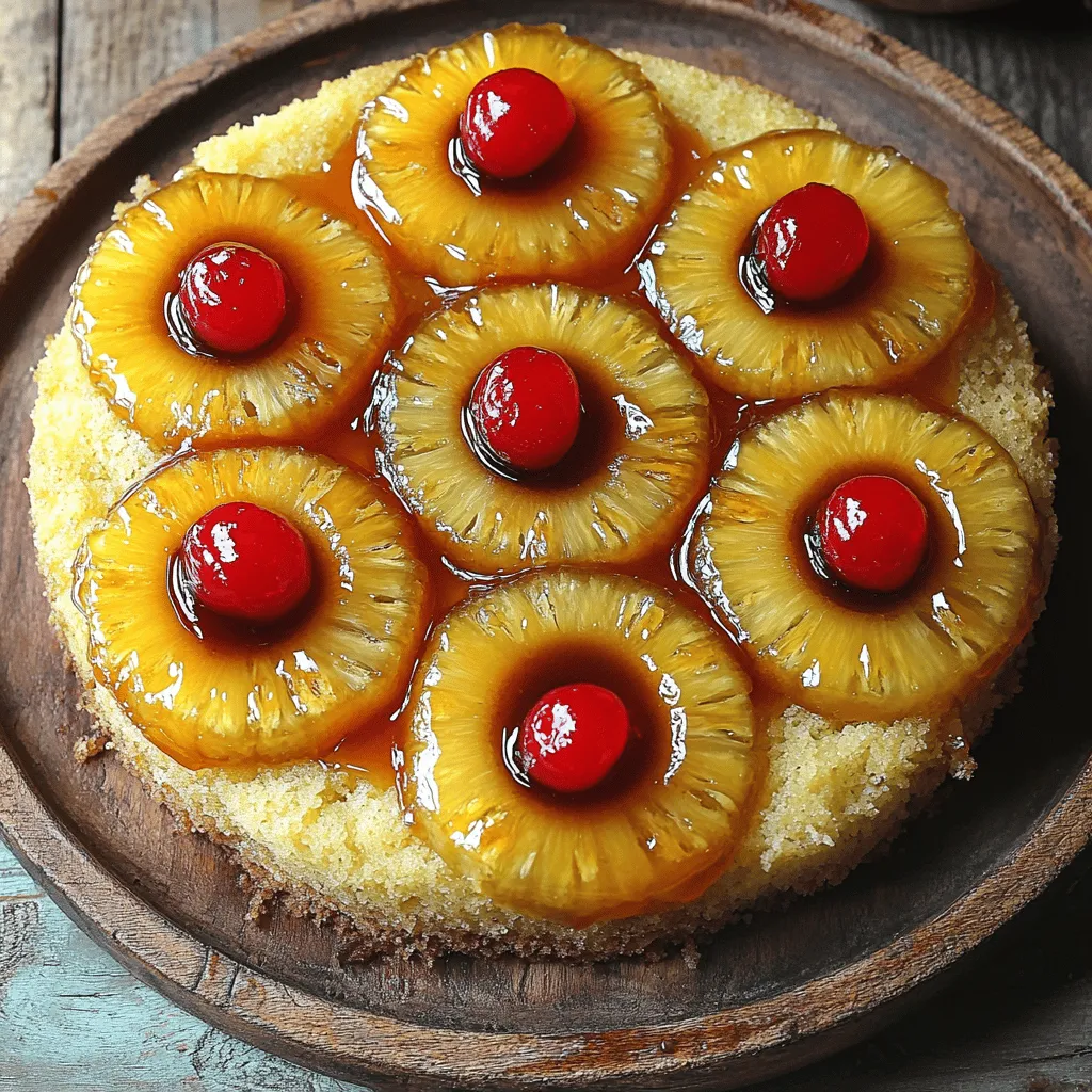 Classic Pineapple Upside-Down Cake Delightful Recipe