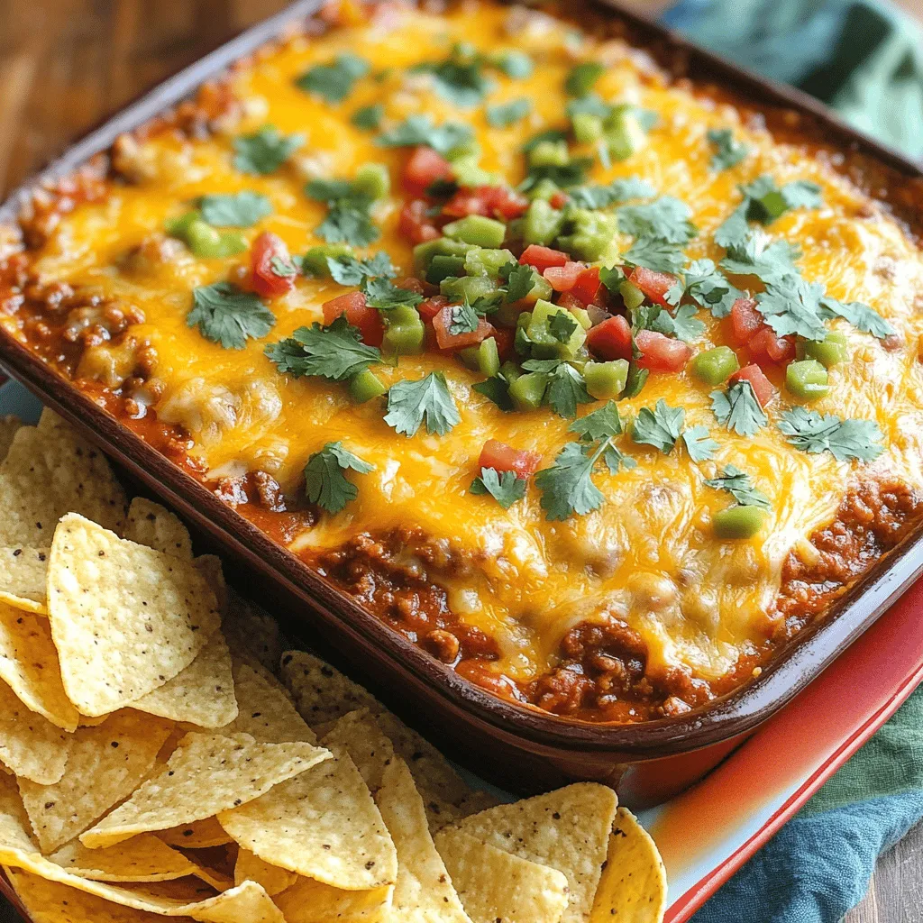 Meaty Texas Trash Dip Hearty and Flavorful Snack