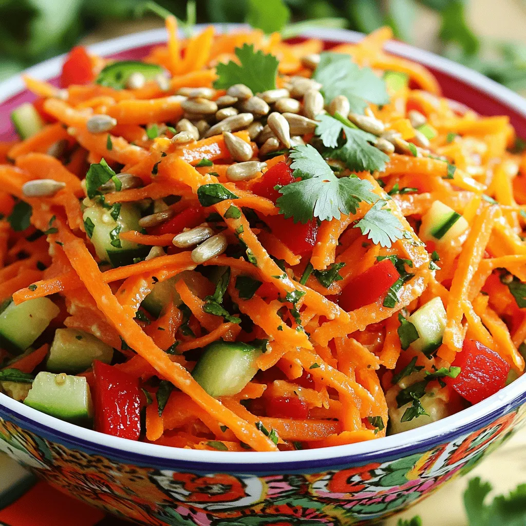 Raw Carrot Salad Fresh and Healthy Delight