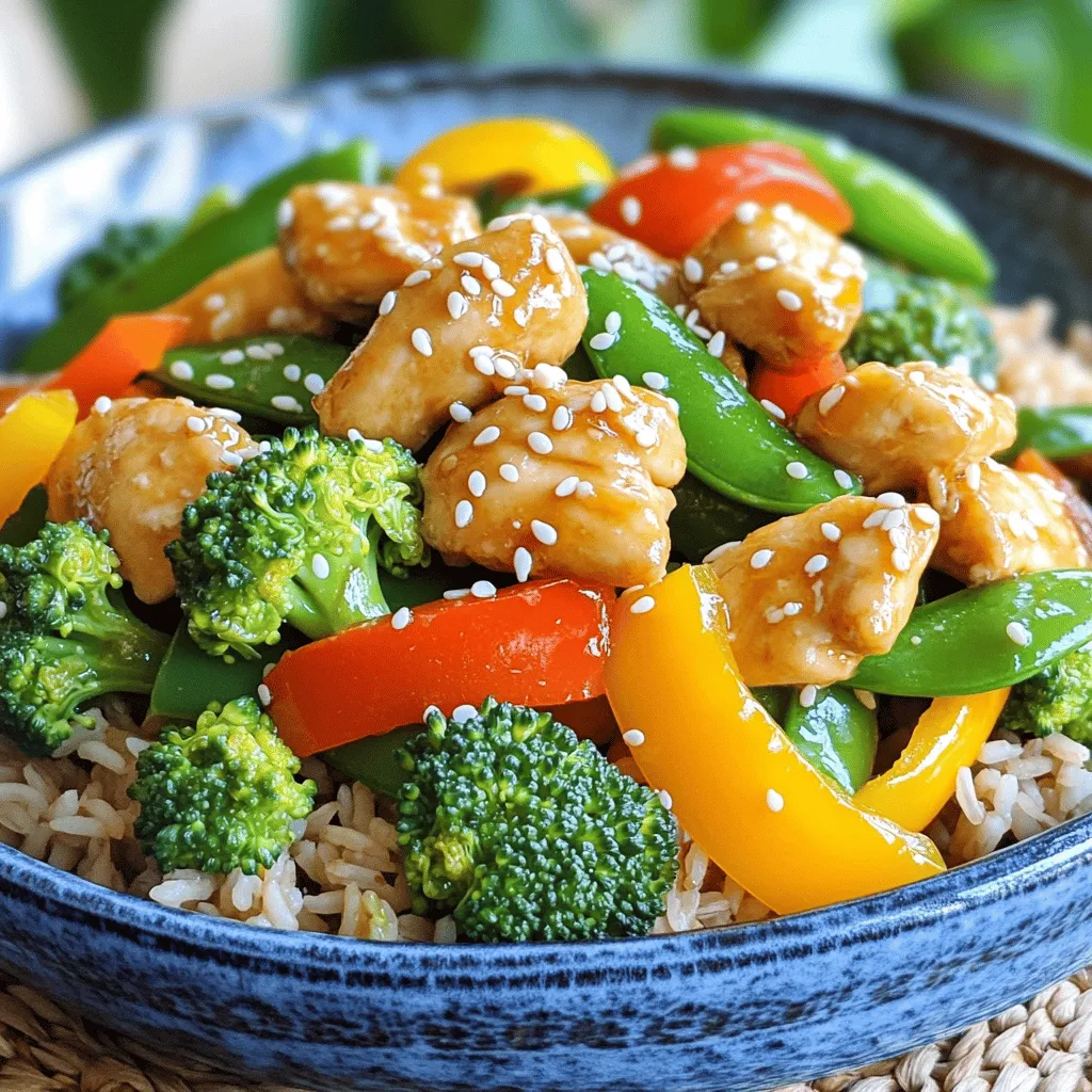 Healthy Sesame Chicken Stir Fry Flavorful and Simple Meal