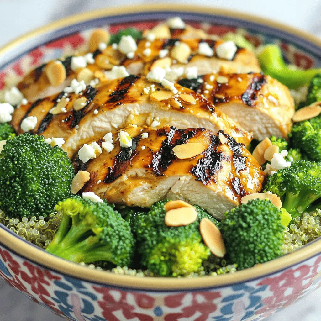 Grilled Chicken Broccoli Bowls Flavorful and Healthy Meal