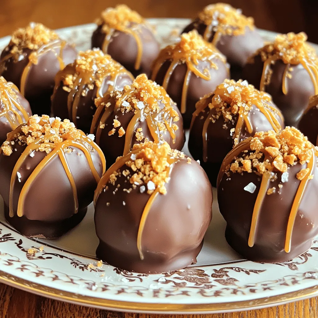 No Bake Caramel Crunch Butterfinger Truffles Delight