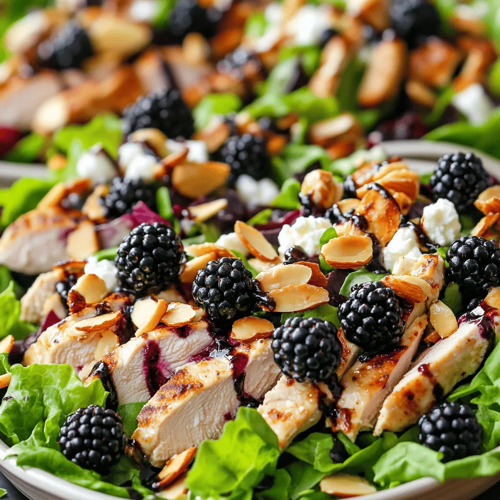 Blackberry Chicken Salad Fresh and Flavorful Delight