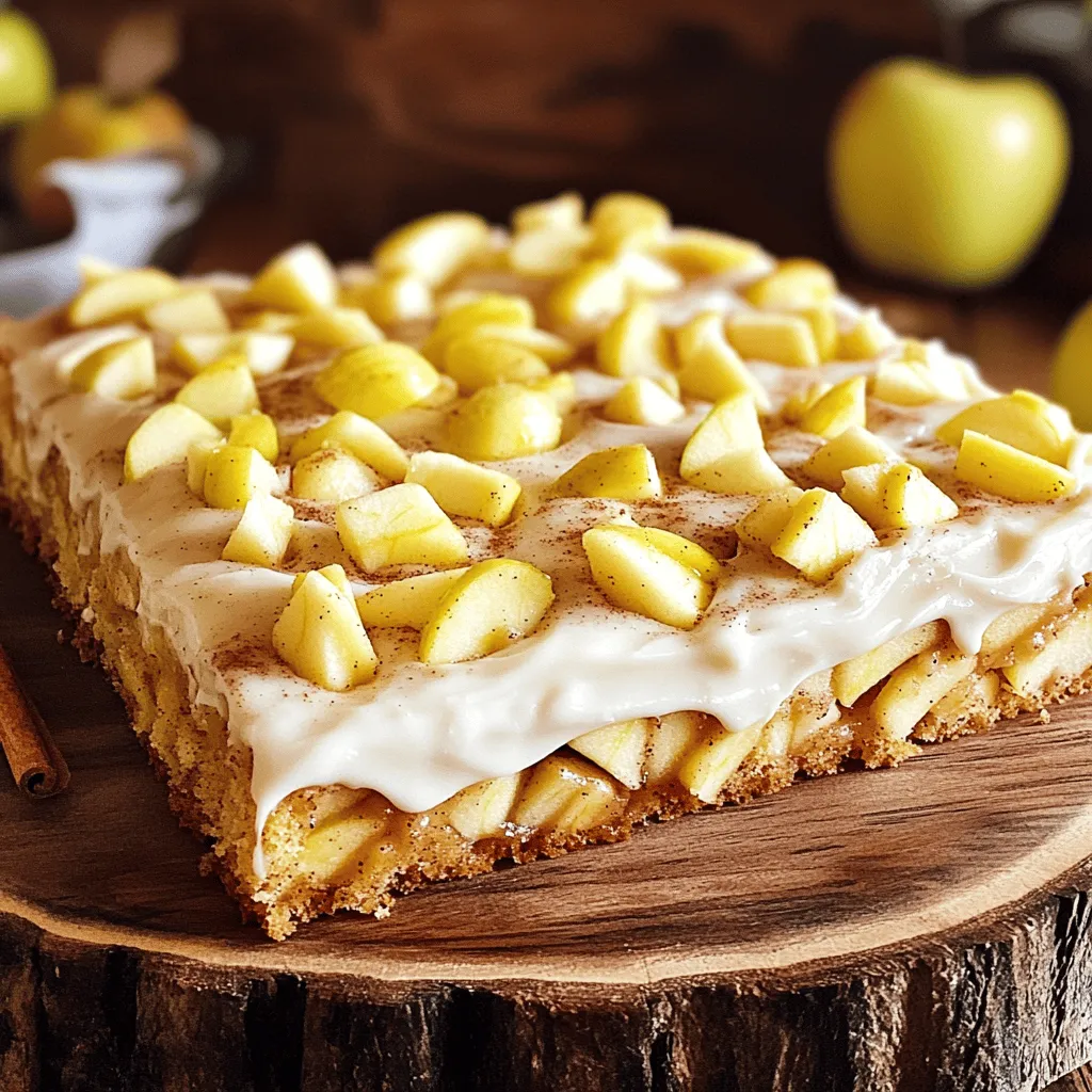 Apple Cinnamon Sheet Cake Simple and Delicious Recipe
