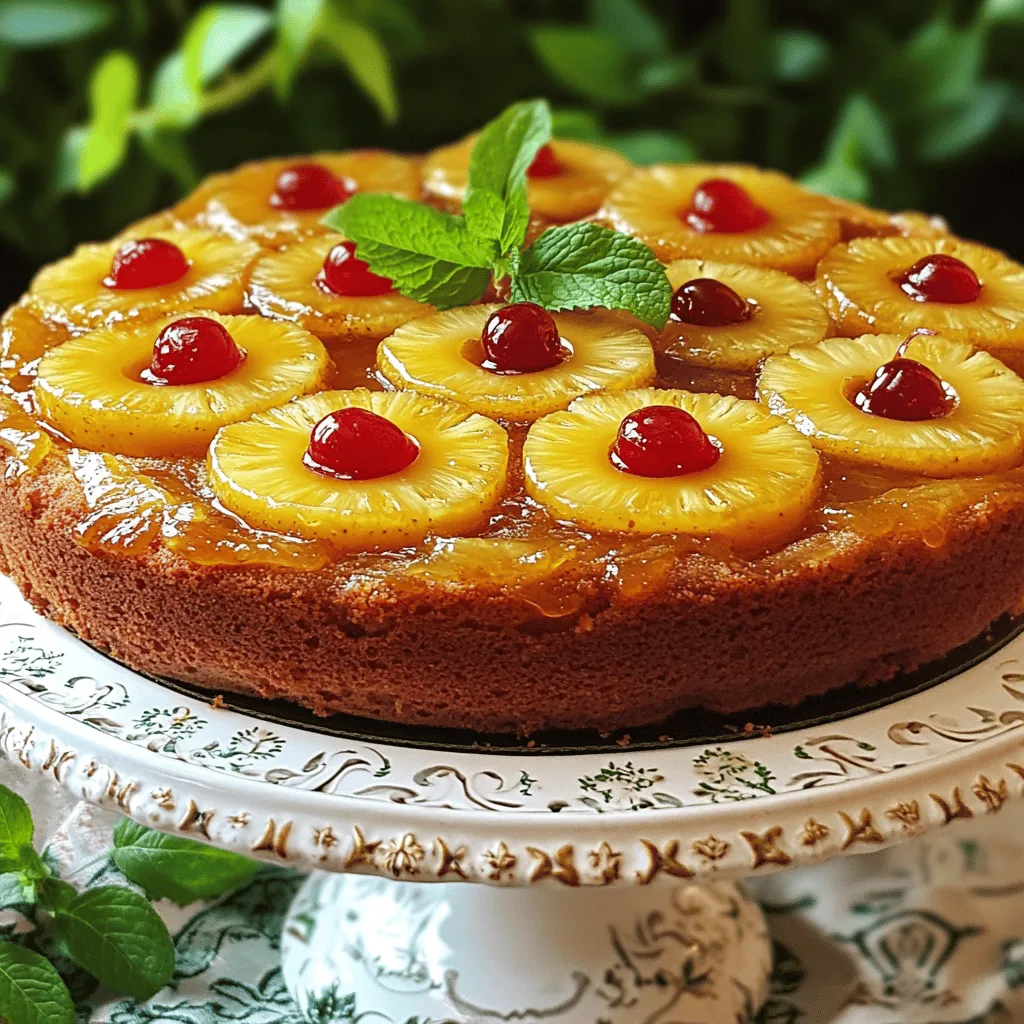 Heavenly Pineapple Upside-Down Cake Simple Recipe