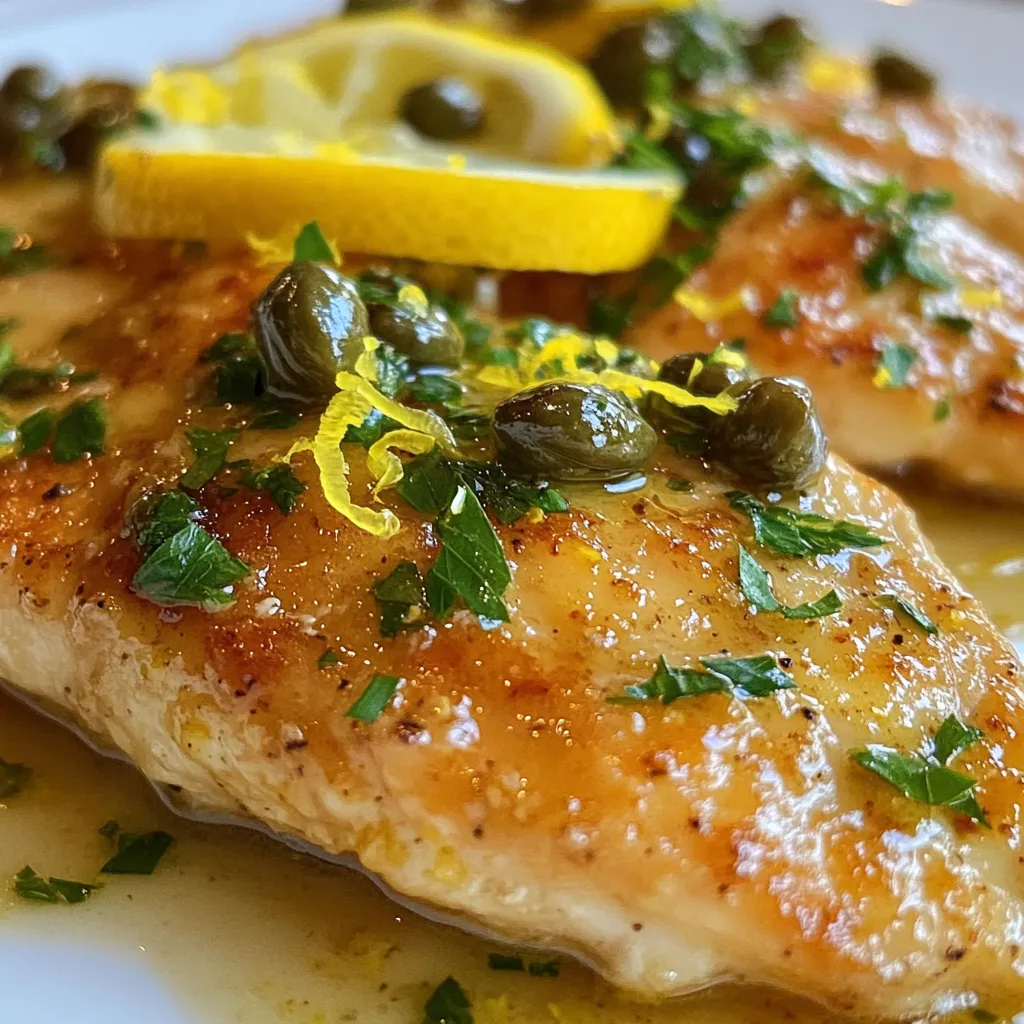 Chicken Piccata with Lemon Sauce Tasty Weeknight Meal