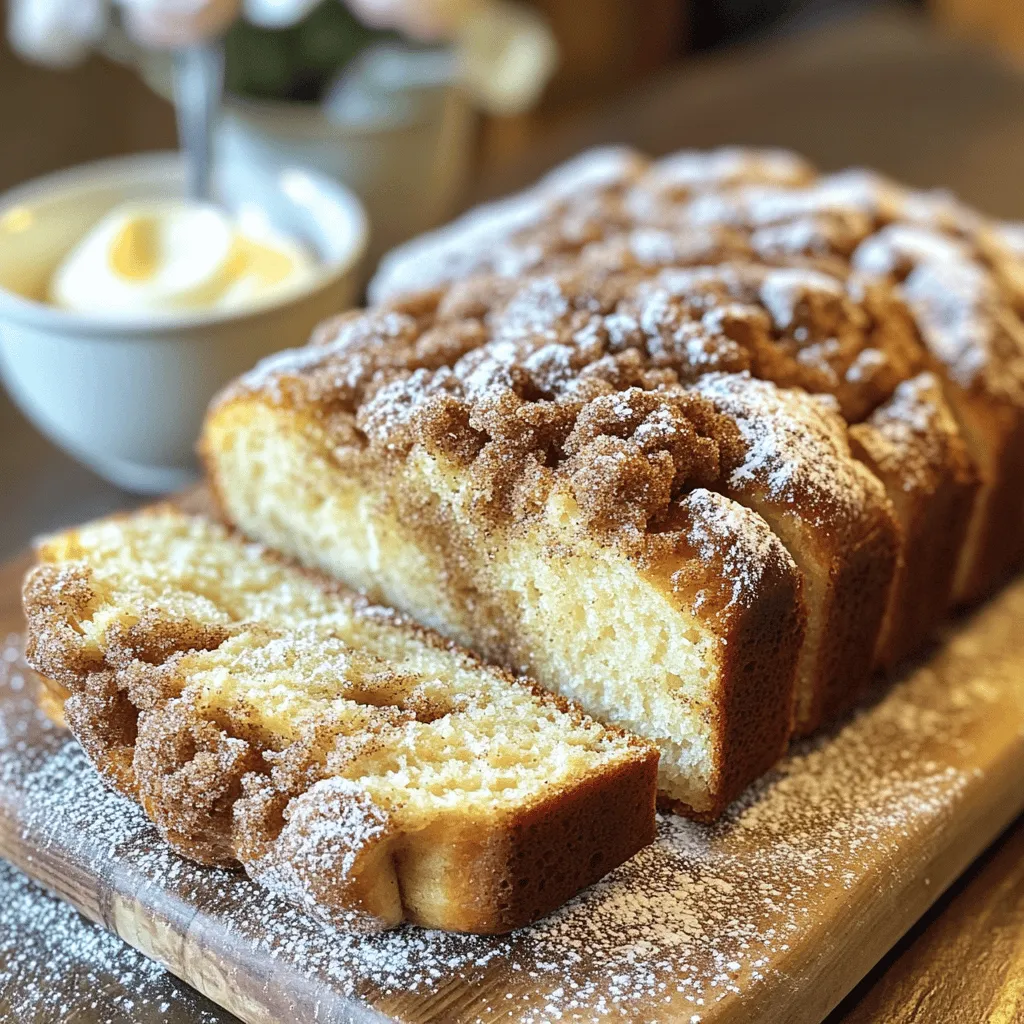 Let’s dive into the essential ingredients for making this cozy cinnamon donut bread. Each item plays a key role in creating the soft and delightful texture you’ll love. Here’s the complete ingredient list: