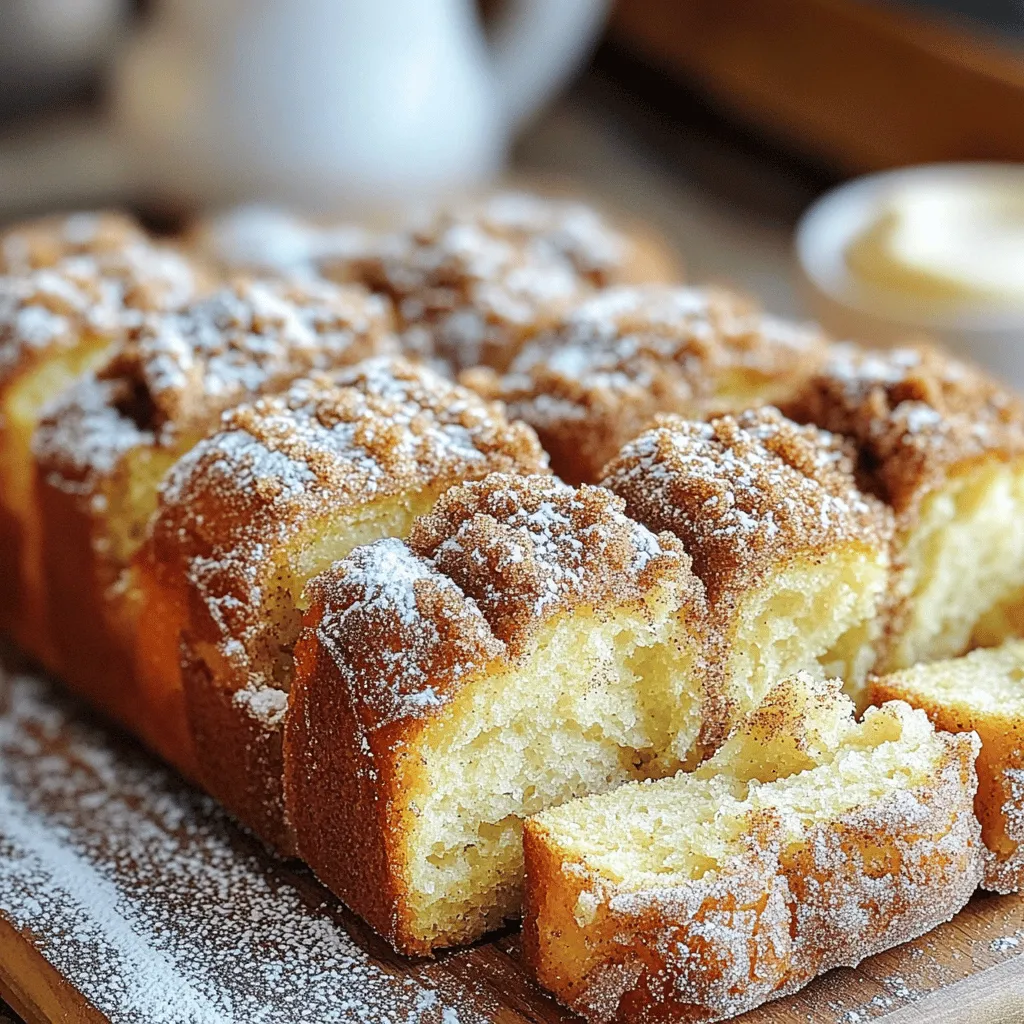 Cinnamon Donut Bread Soft and Cozy Delight