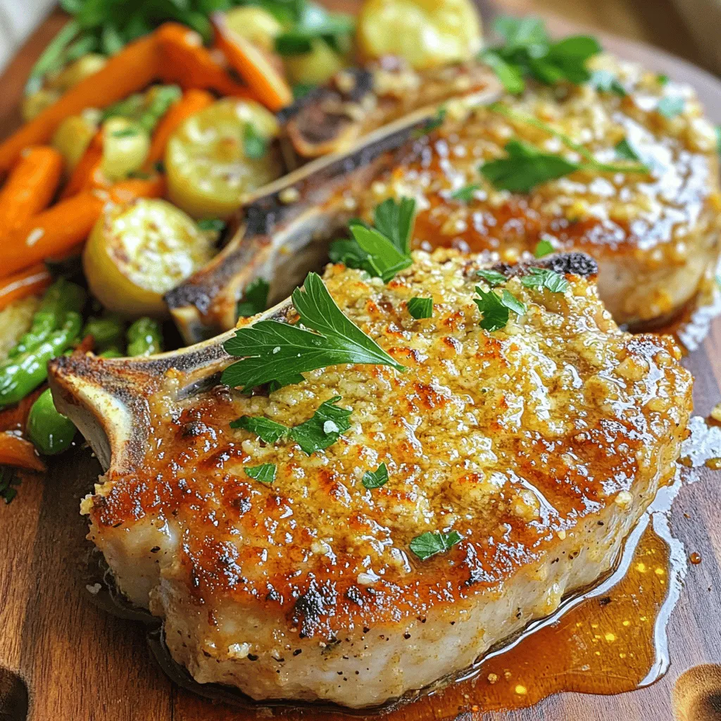 Garlic Parmesan Pork Chops Flavorful and Tender Dish