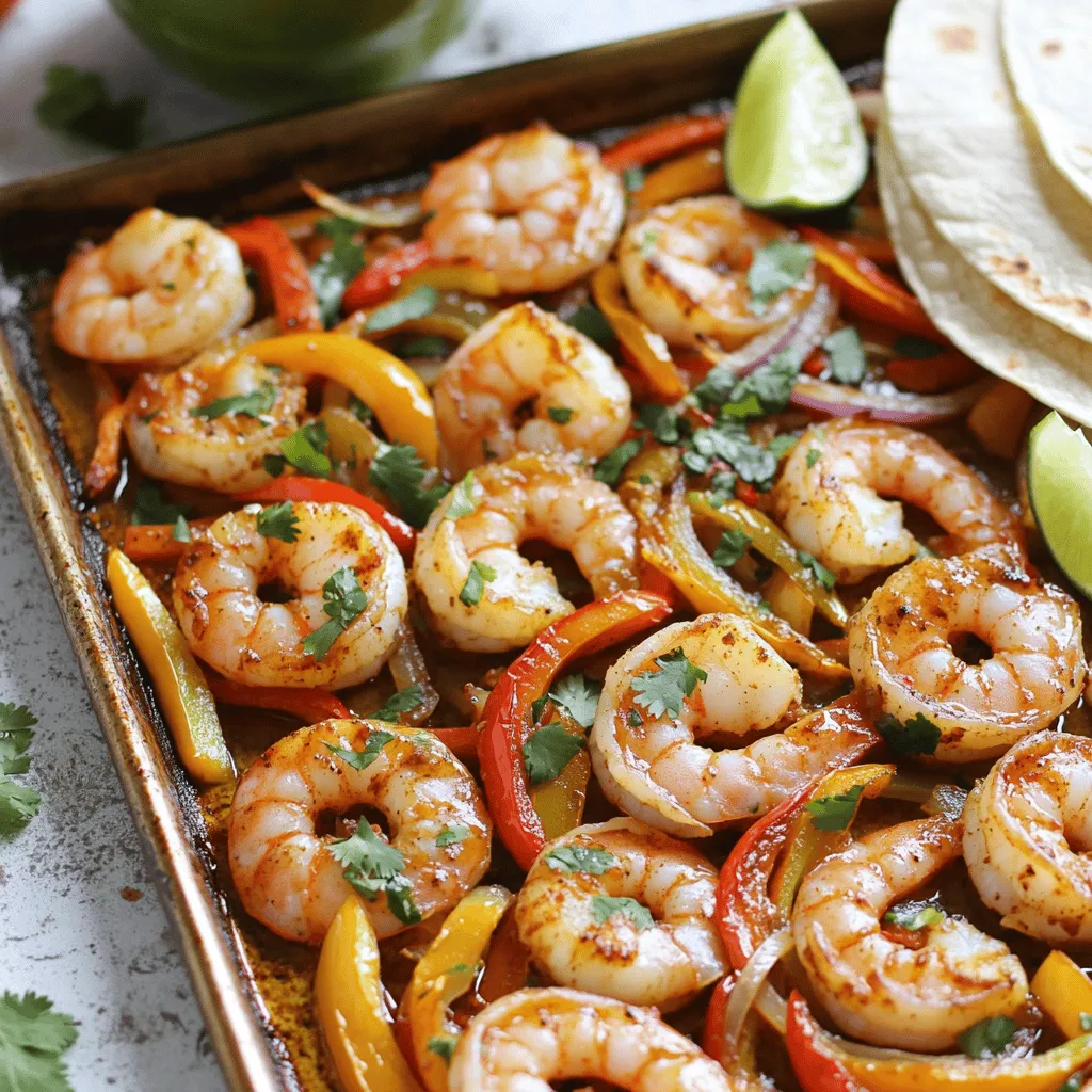 Sheet Pan Chipotle Shrimp Fajitas Flavorful Delight