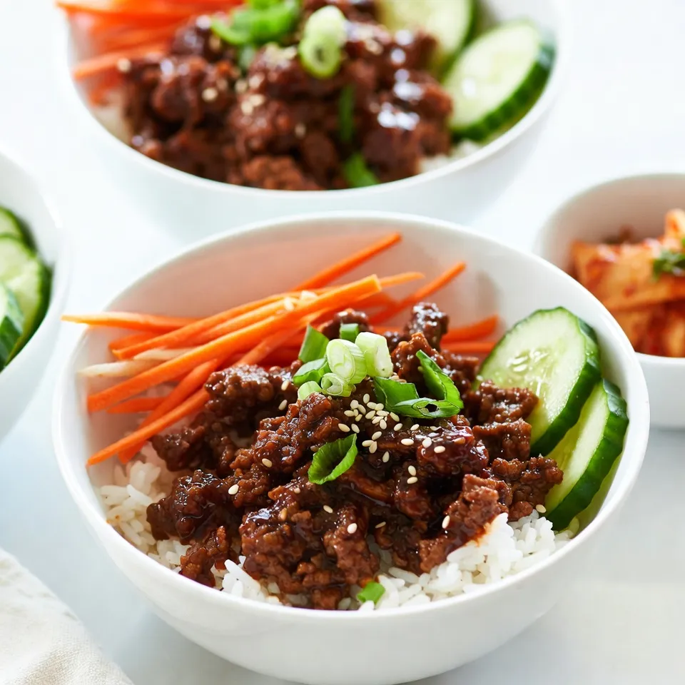 Korean Ground Beef Bowls Quick and Tasty Meal Ideas