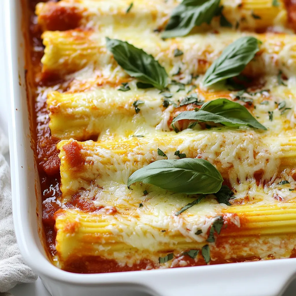 Ultimate Stuffed Manicotti Tasty Italian Comfort Food
