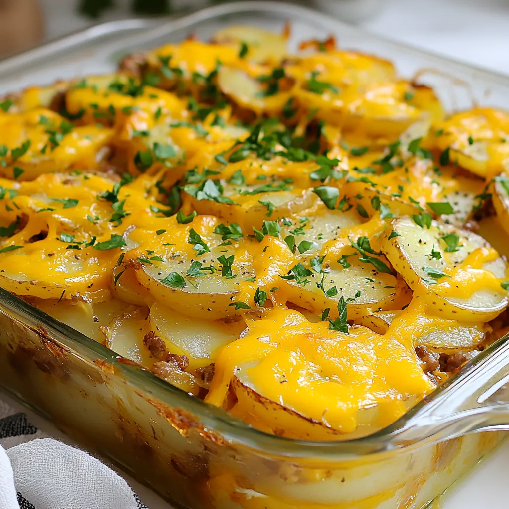Smoked Sausage Potato Bake Flavorful Family Dish