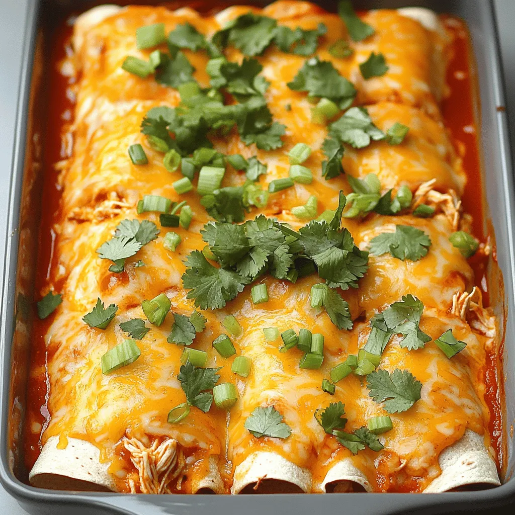 Buffalo chicken enchiladas mix classic flavors into a fun, comforting meal. This dish takes spicy chicken and wraps it in soft tortillas. Then, we top it with rich cheese and zesty sauce. It’s a blend of comfort food and bold flavors, perfect for any gathering.