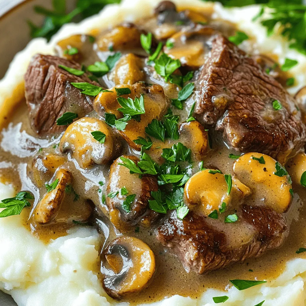 To craft a delicious beef tips with gravy recipe, you