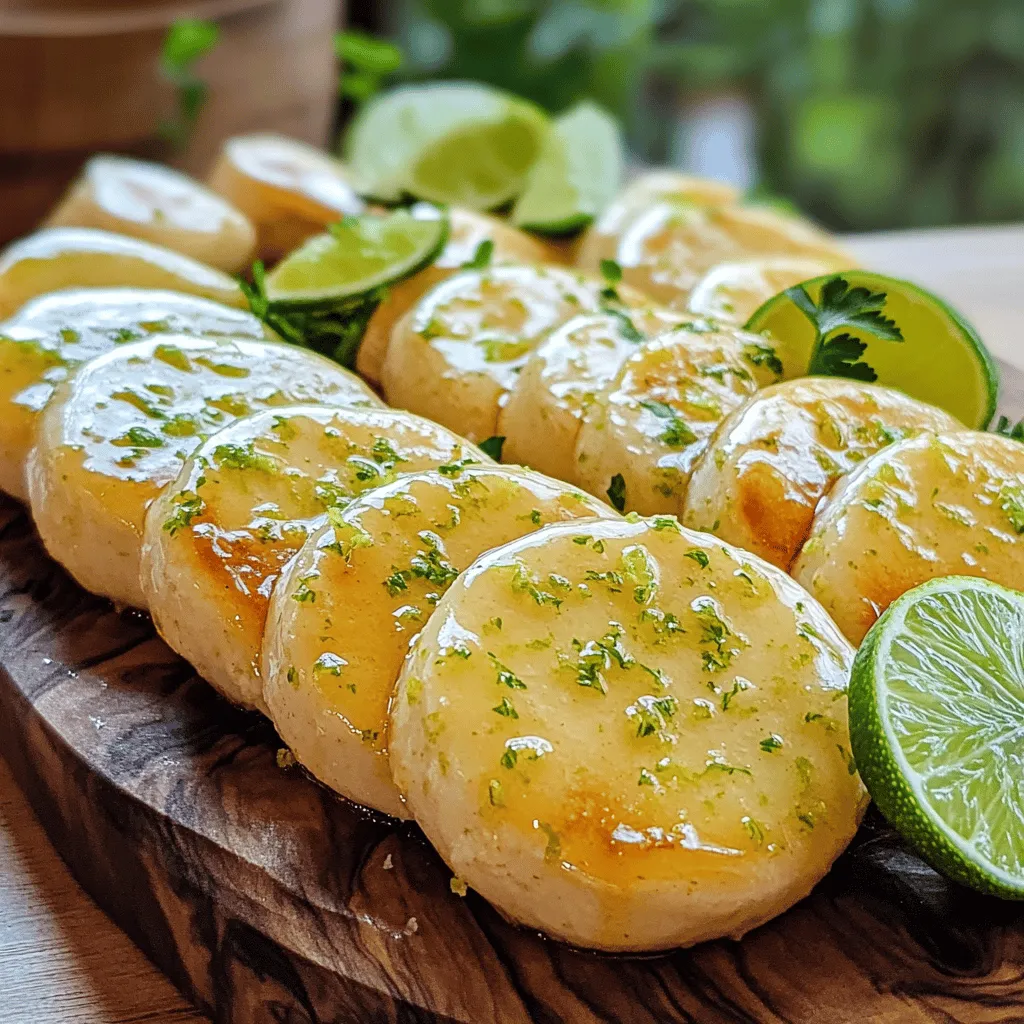 The key to a great honey lime garlic butter lies in its simple yet powerful ingredients. Here’s what you need: