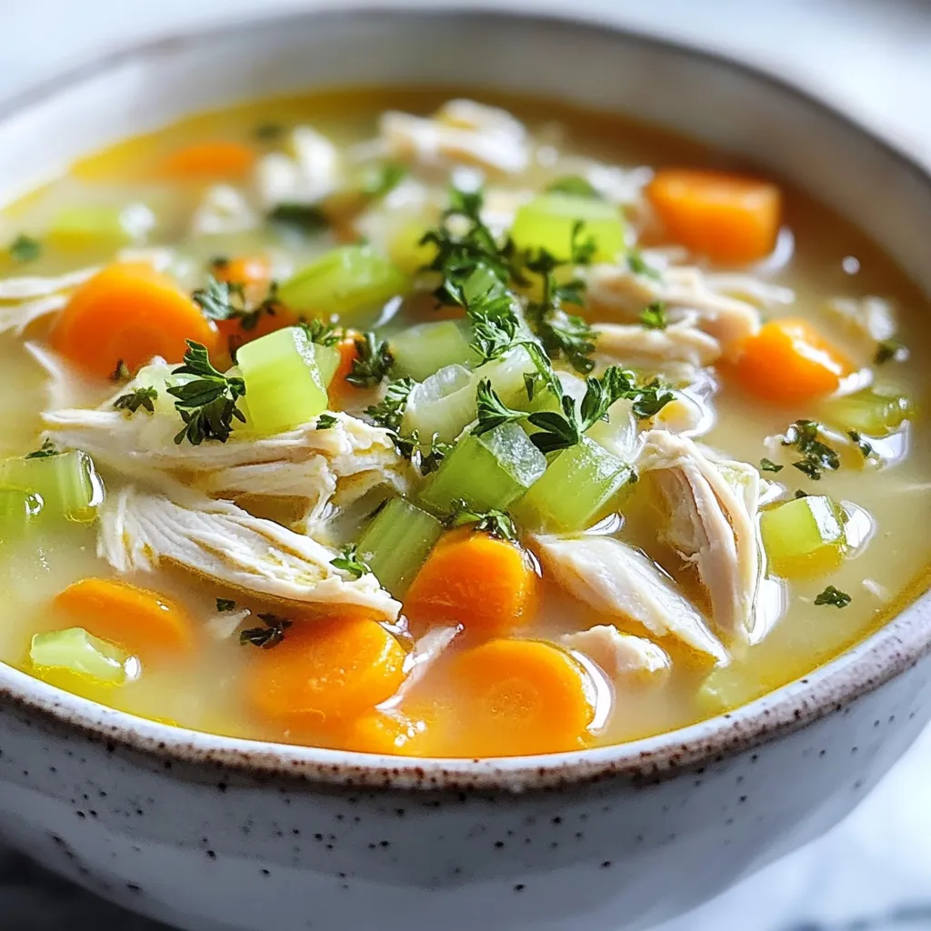 Cottage Cheese Chicken Soup Comforting and Simple Meal