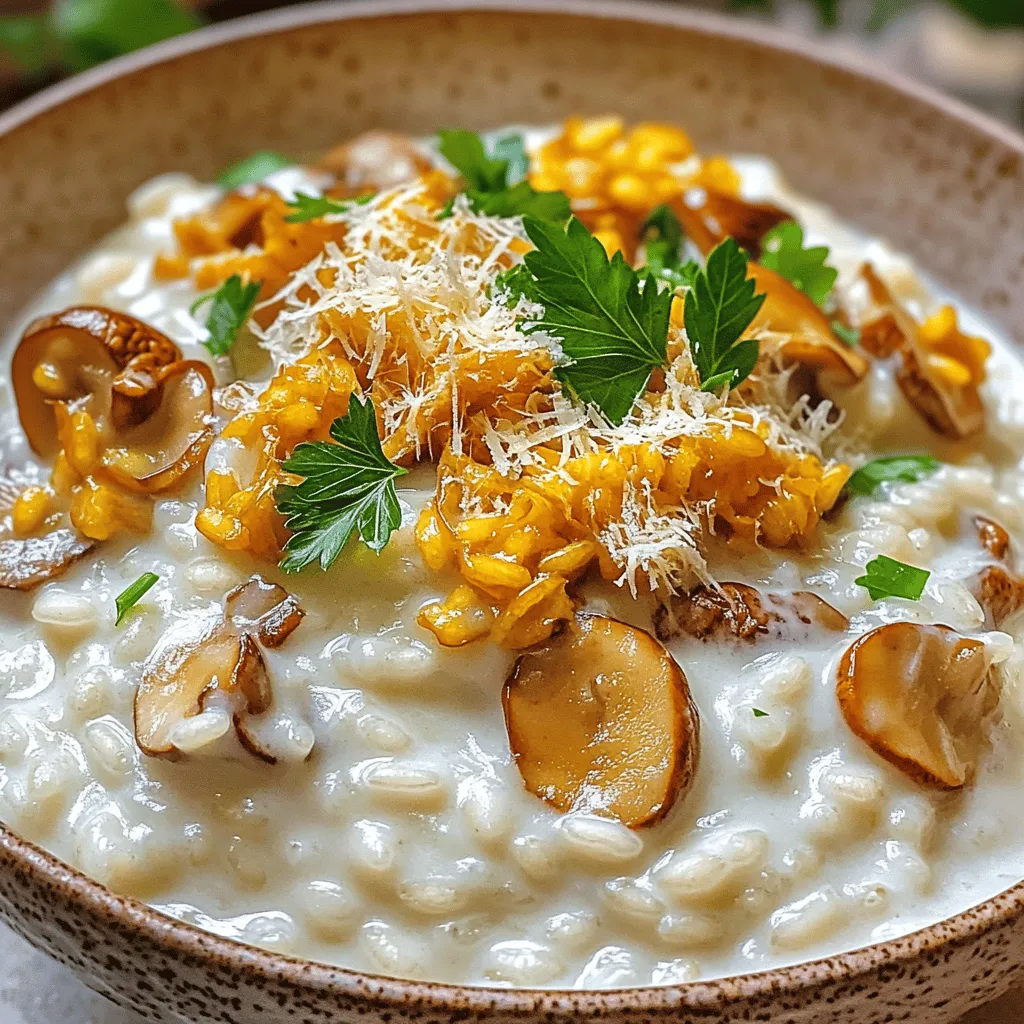 Creamy Mushroom Risotto Simple and Savory Meal