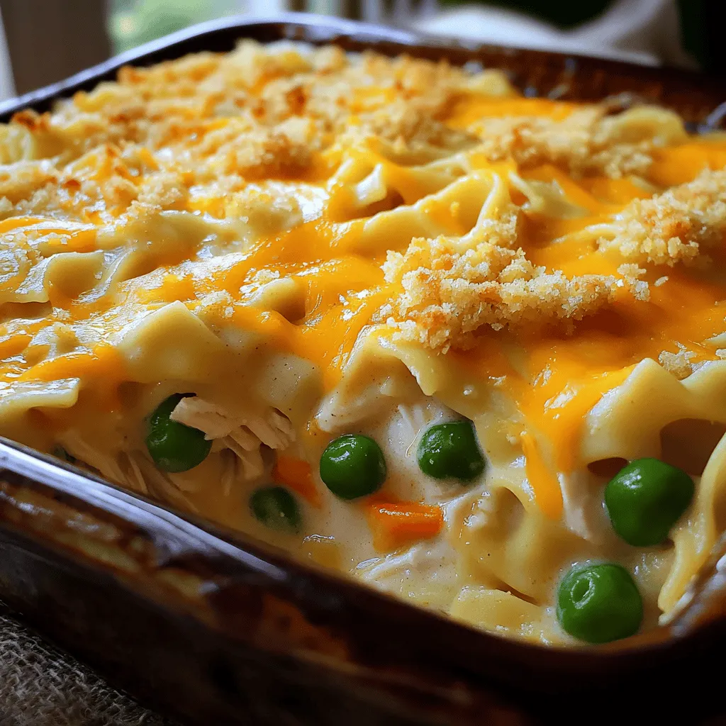 Savory Chicken Noodle Casserole Easy Family Meal