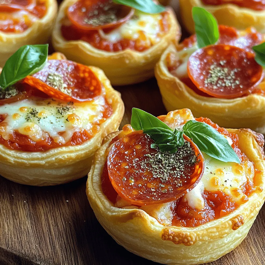 Mini Crescent Roll Deep Dish Pizzas Simple Treat