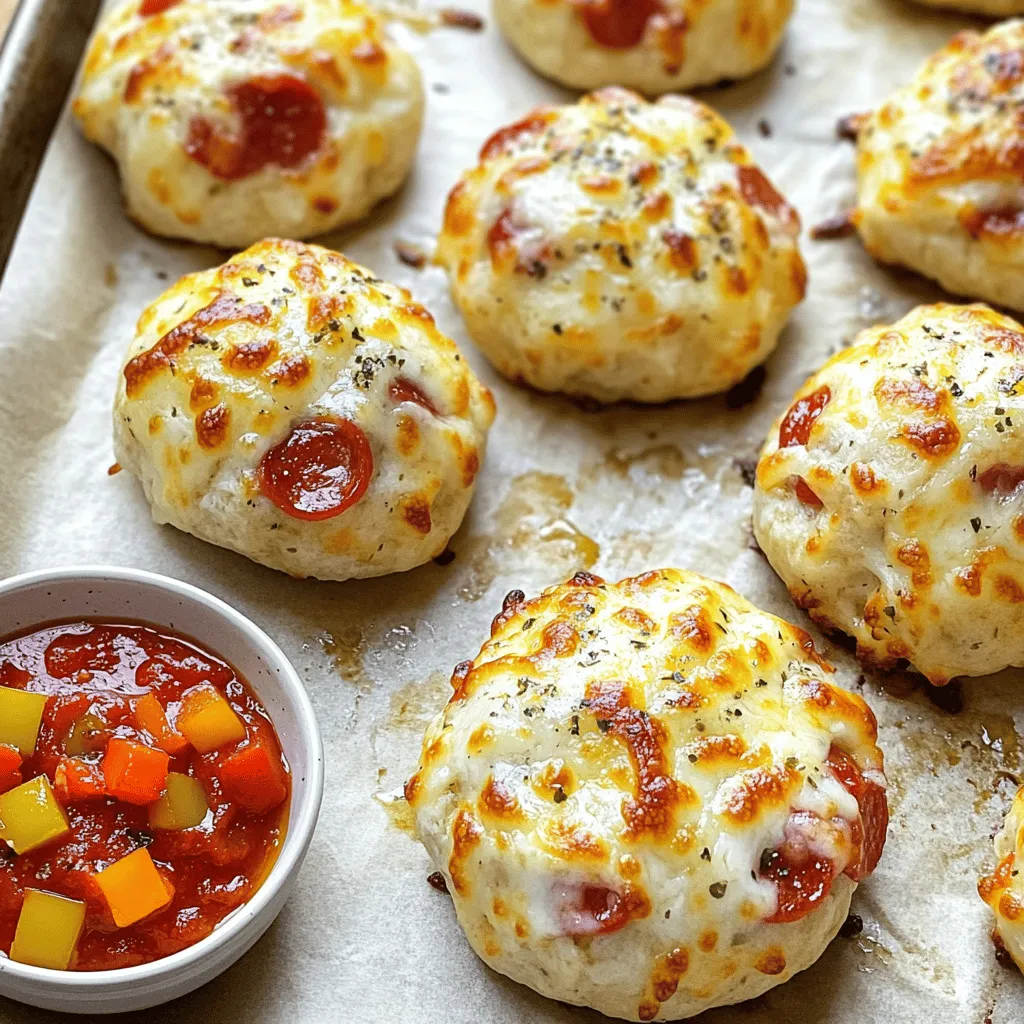 Pizza bombs are fun, bite-sized snacks filled with classic pizza flavors. They are like little pizza pockets that burst with taste. The warm, gooey cheese and savory toppings make them a hit at parties or for movie nights. Kids and adults alike love these tasty treats, which is why they are so popular.